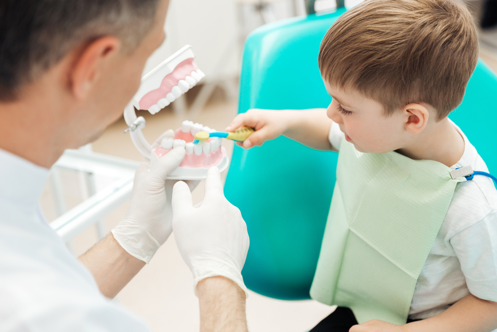 kids dental exam